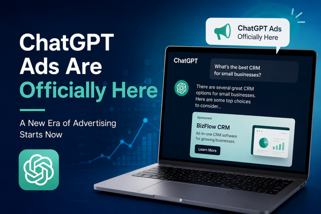 ChatGPT Ads Are Officially Here